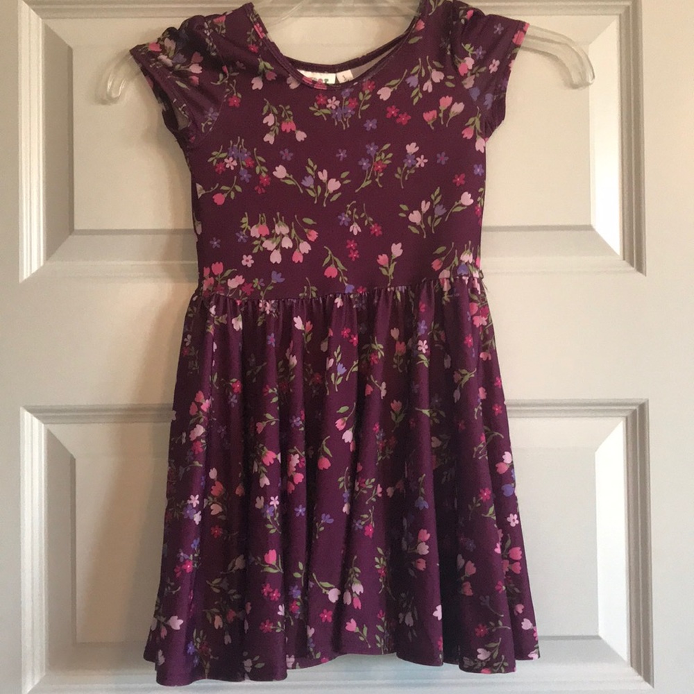 DotDotSmile purple floral dress